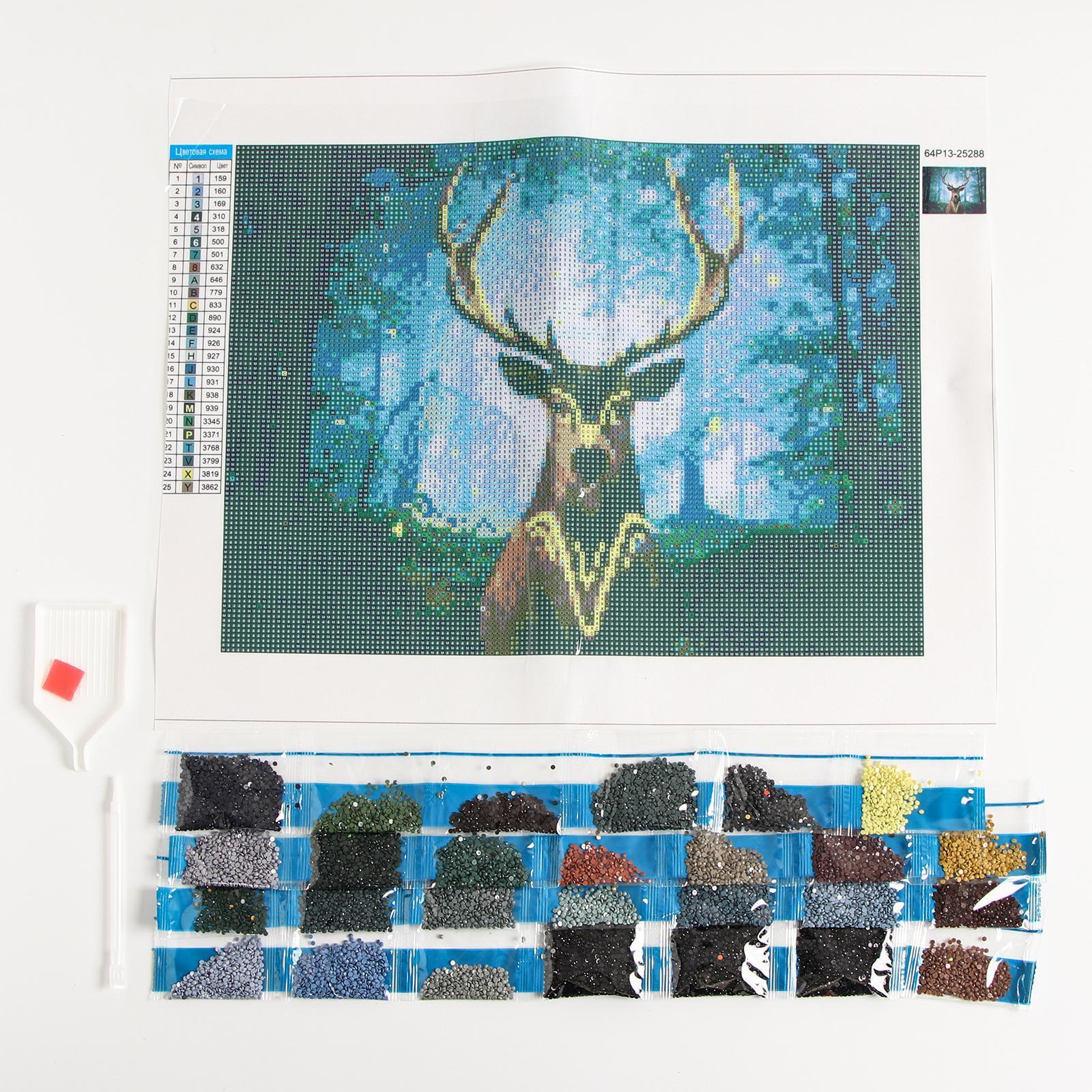 Алмазная мозаика Школа Талантов Олень - фото 2