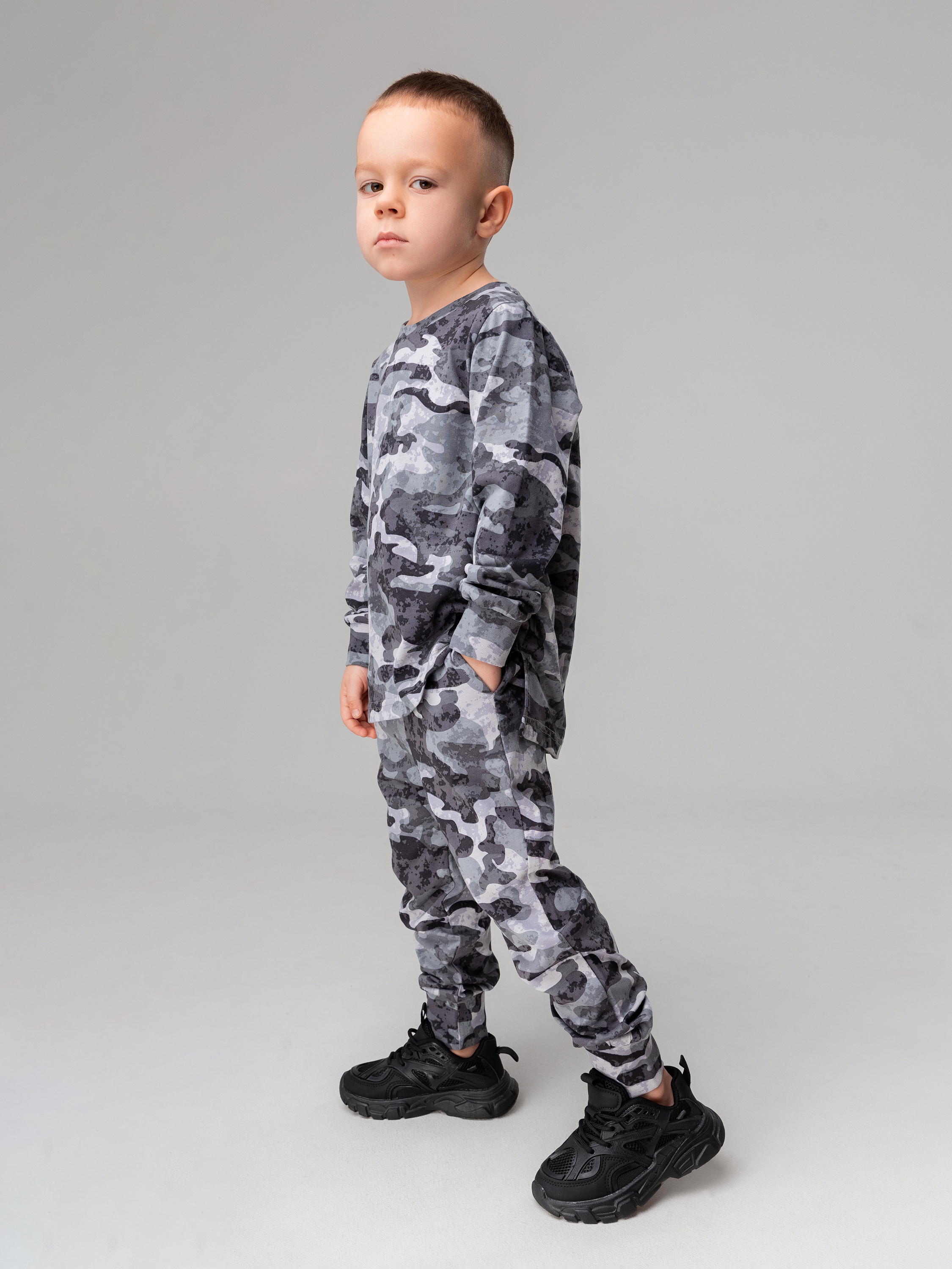 Костюм Bodo 11-368МU_серый камуфляж - фото 3