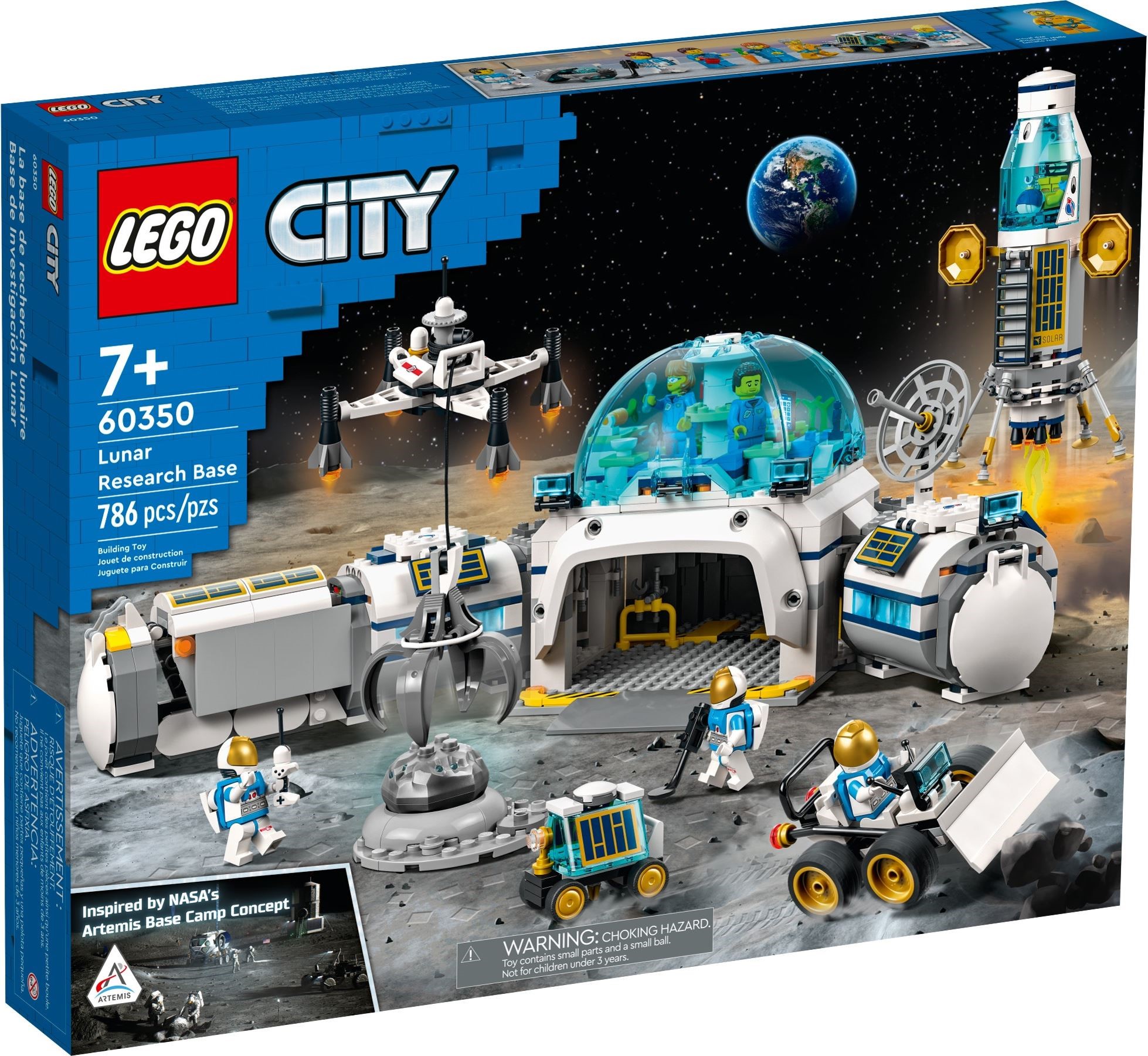 Изображение товара Конструктор LEGO City Лунная научная база 60350 для детей от 10 лет