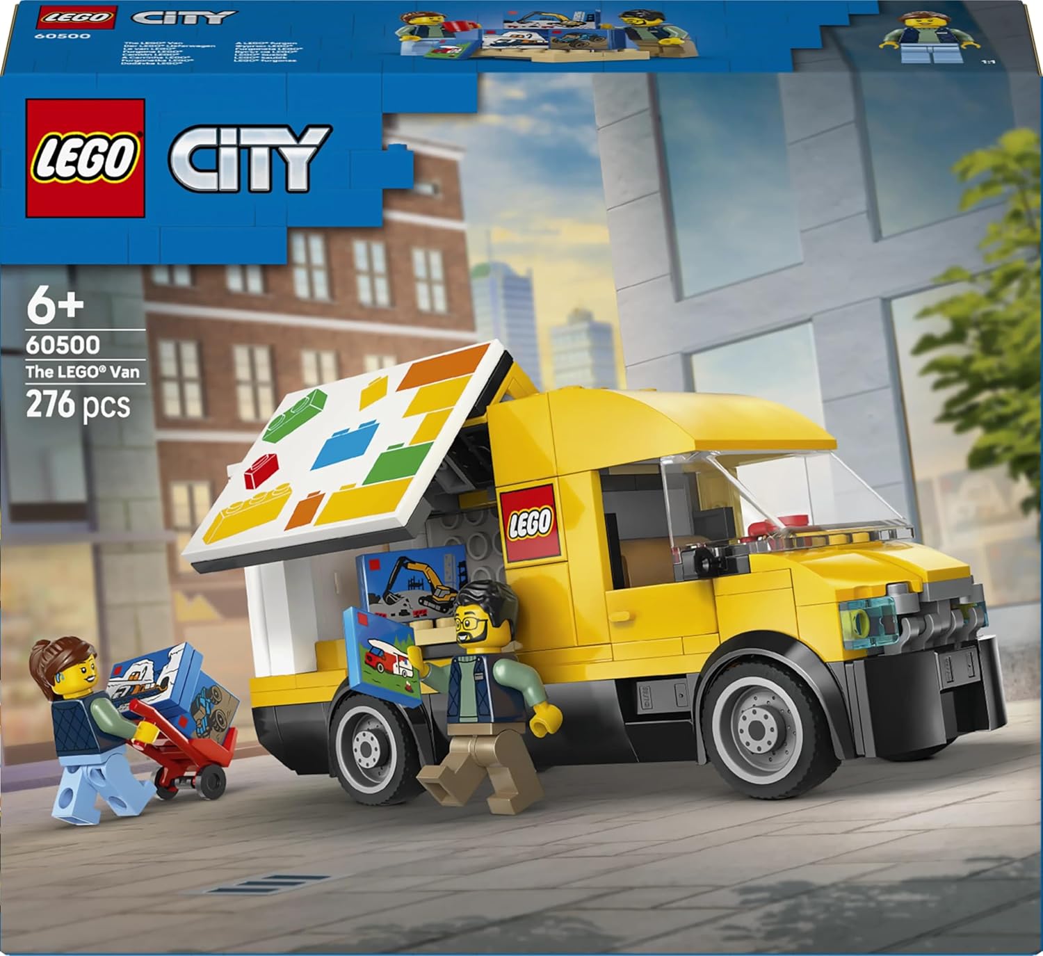 Конструктор LEGO City Фургон 276 дет. - фото 6