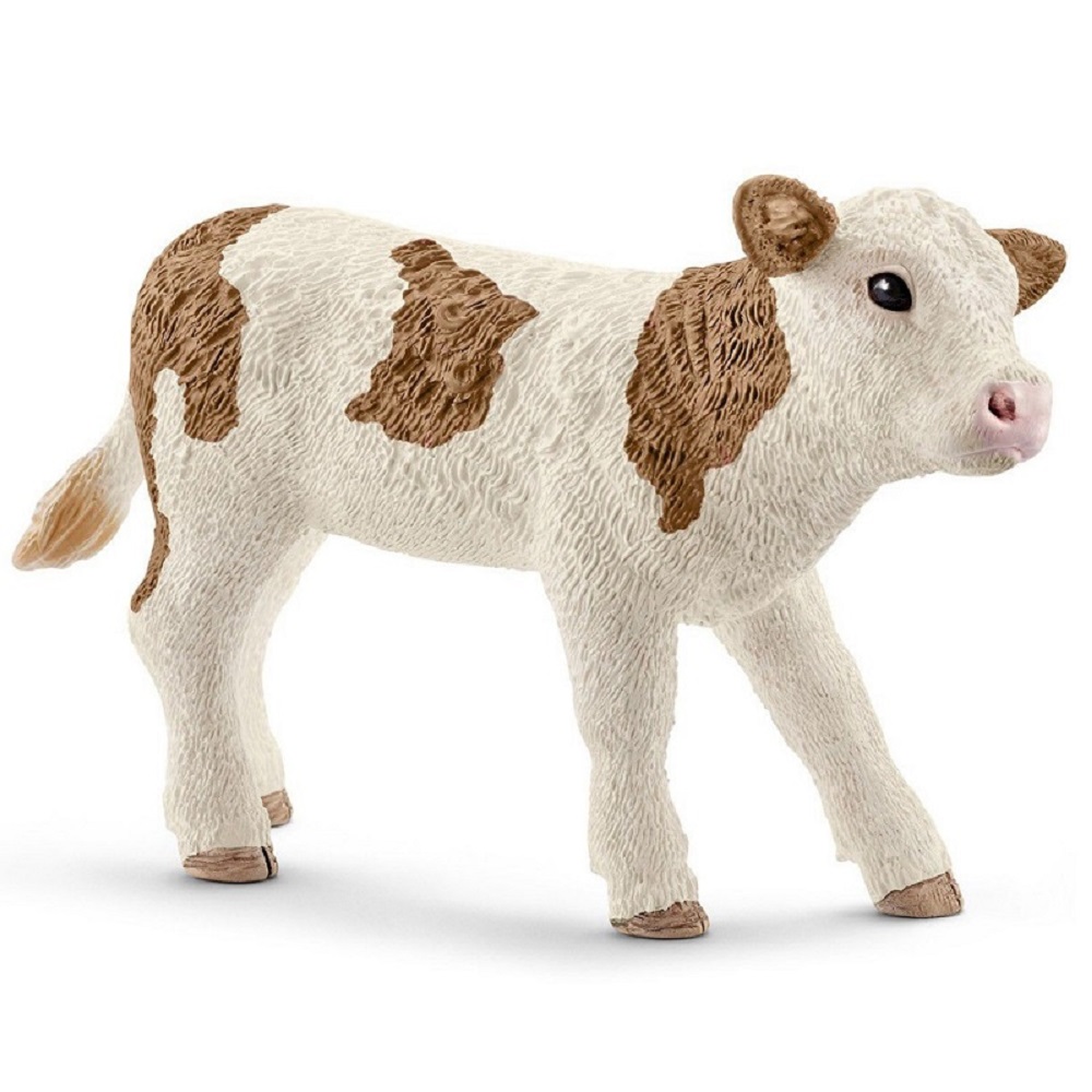 Фигурка SCHLEICH Симментальский теленок - фото 1