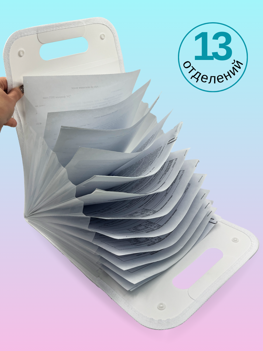 Папка-органайзер AXLER с разделителями А4 - фото 8