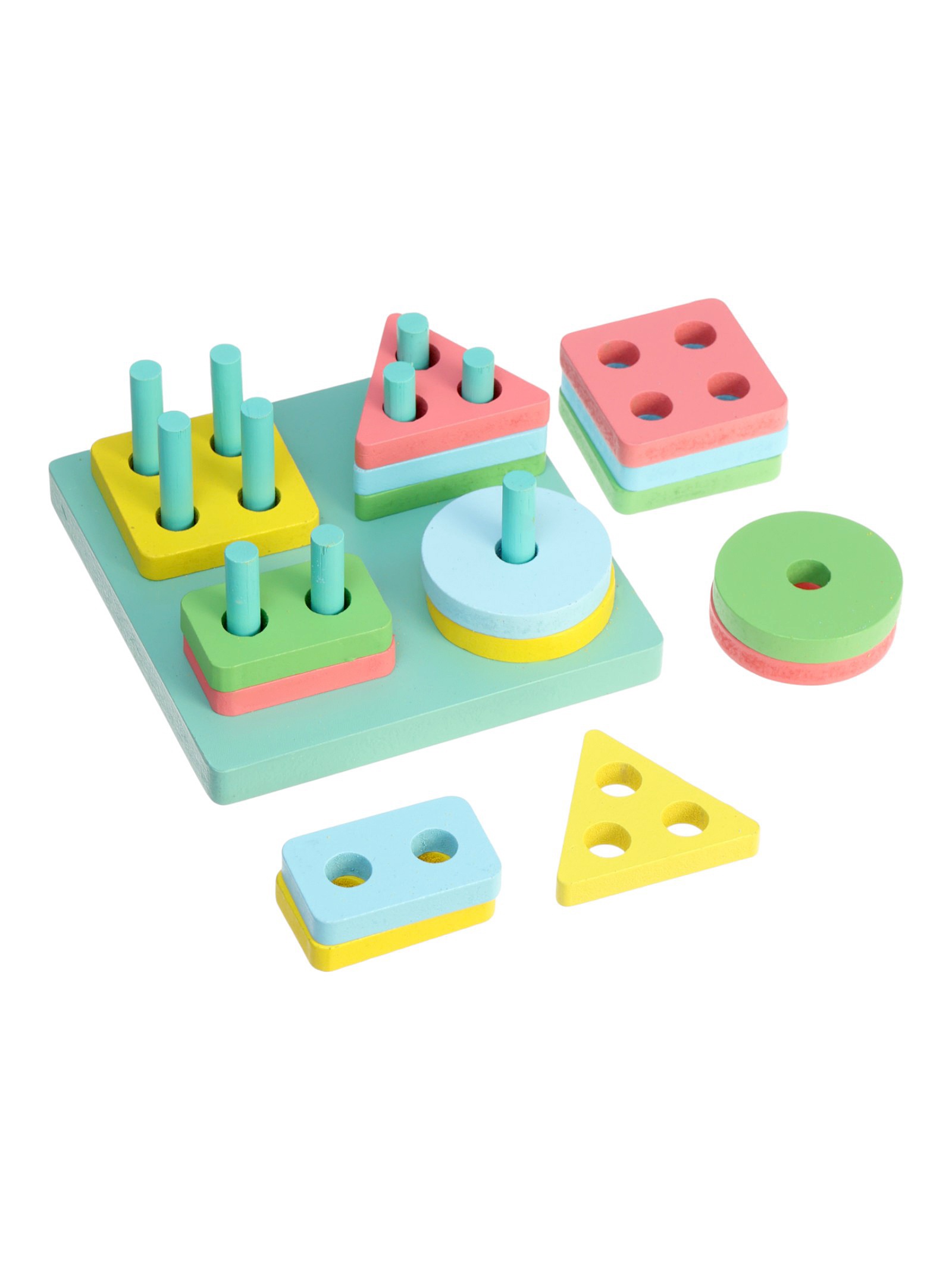 Игрушка Лесная мастерская пирамидка - фото 3