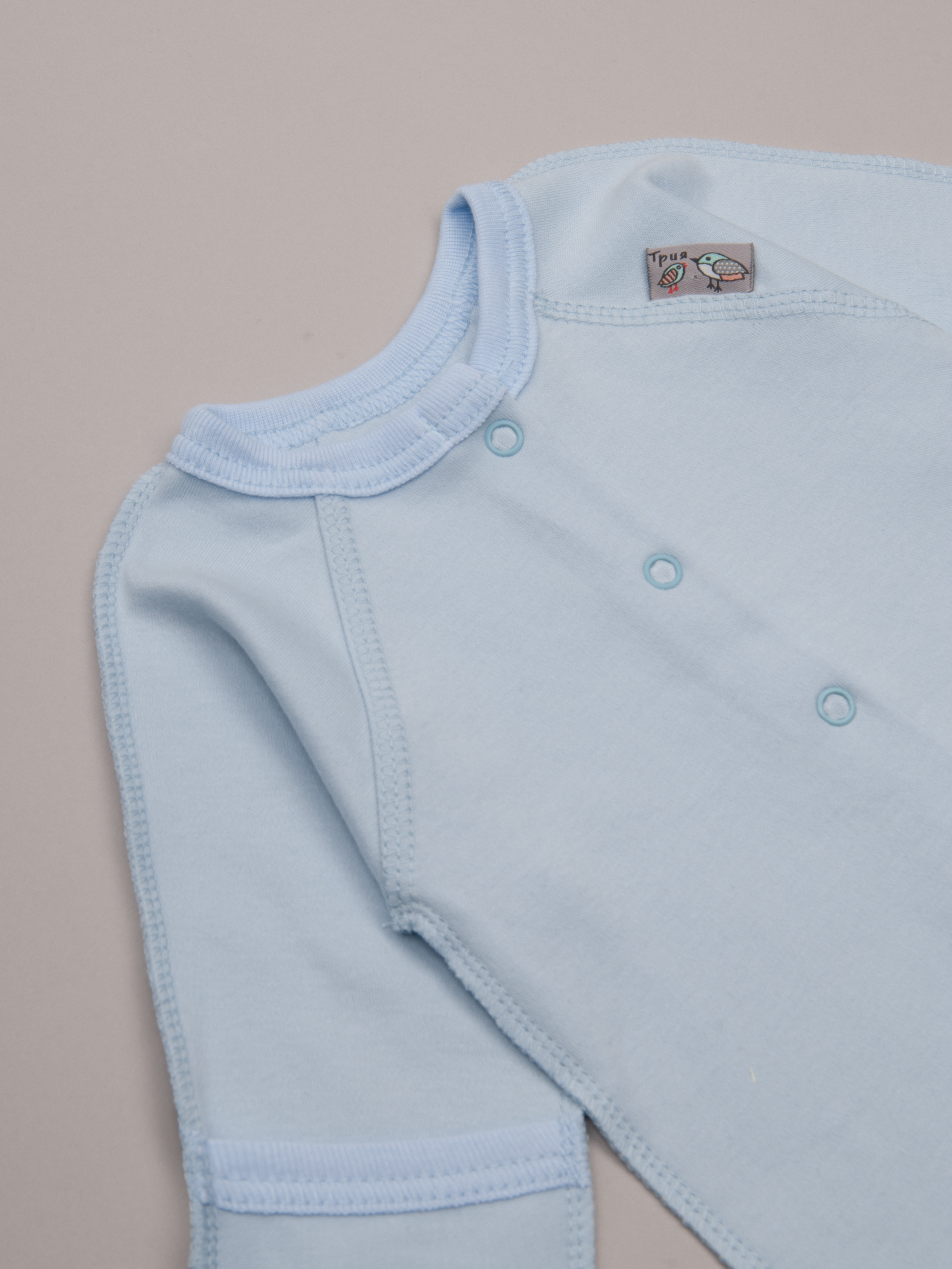 Комбинезон ТРИЯ 1007 интелок голубой - фото 5