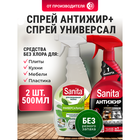 Моющее средство Sanita Sanita 1000 мл универсальное
