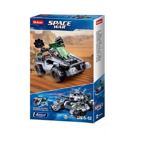 Конструктор SLUBAN Space War сборная игровая модель