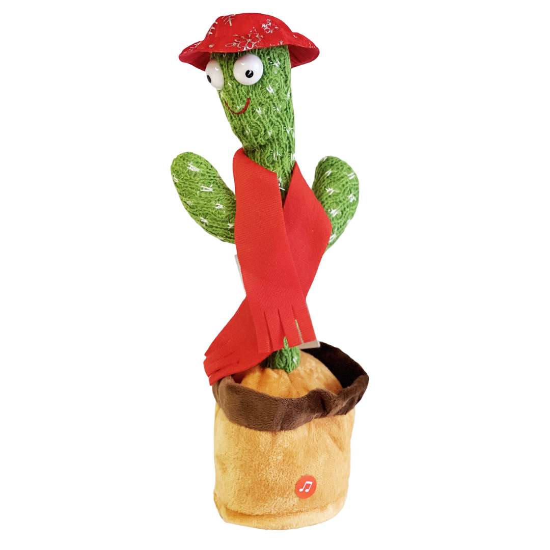 Мягкая игрушка BalaToys Кактус Танцующий Интерактивный - фото 2