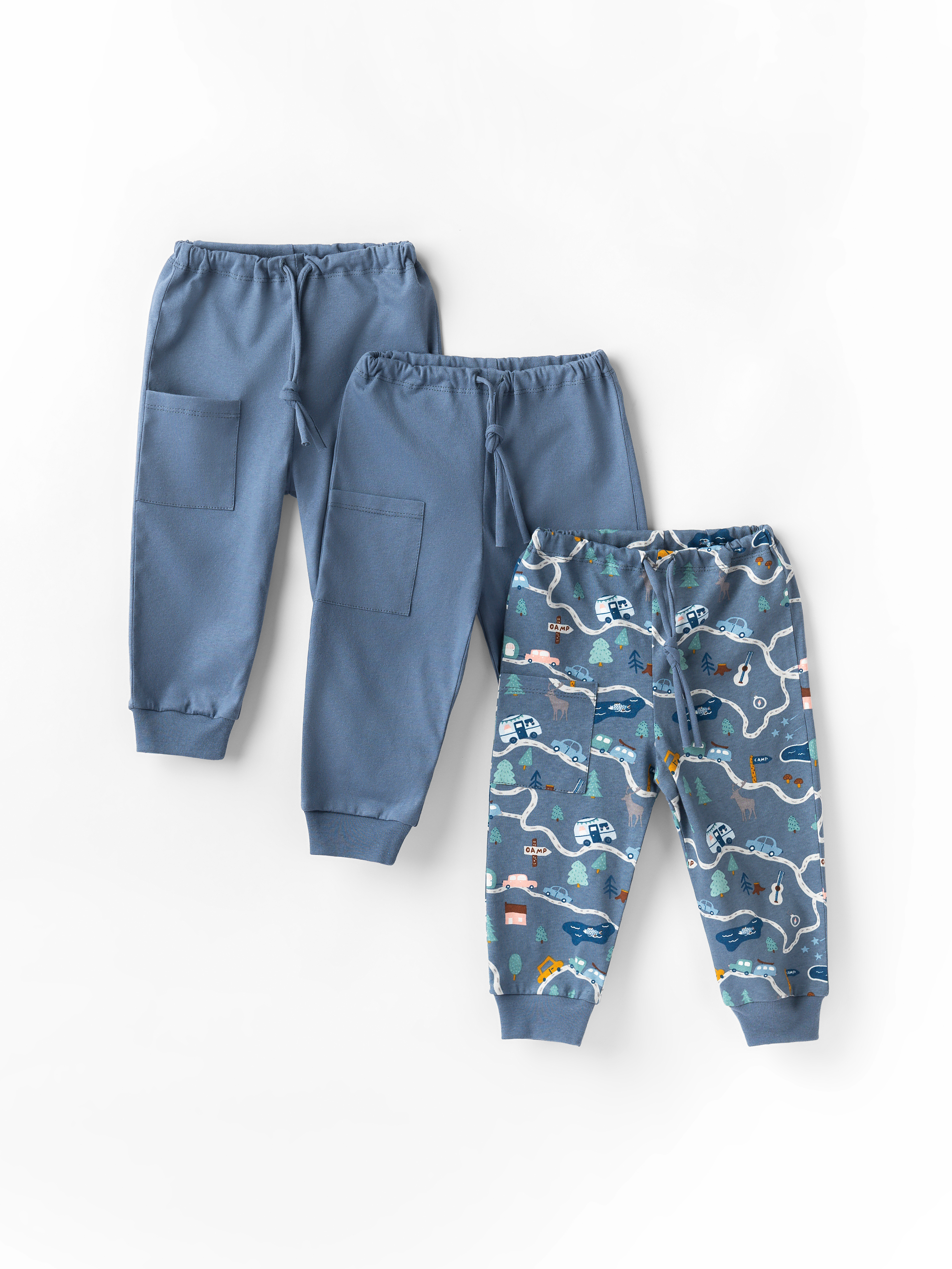 Штанишки 3 шт LESIKIDS 718 - фото 1