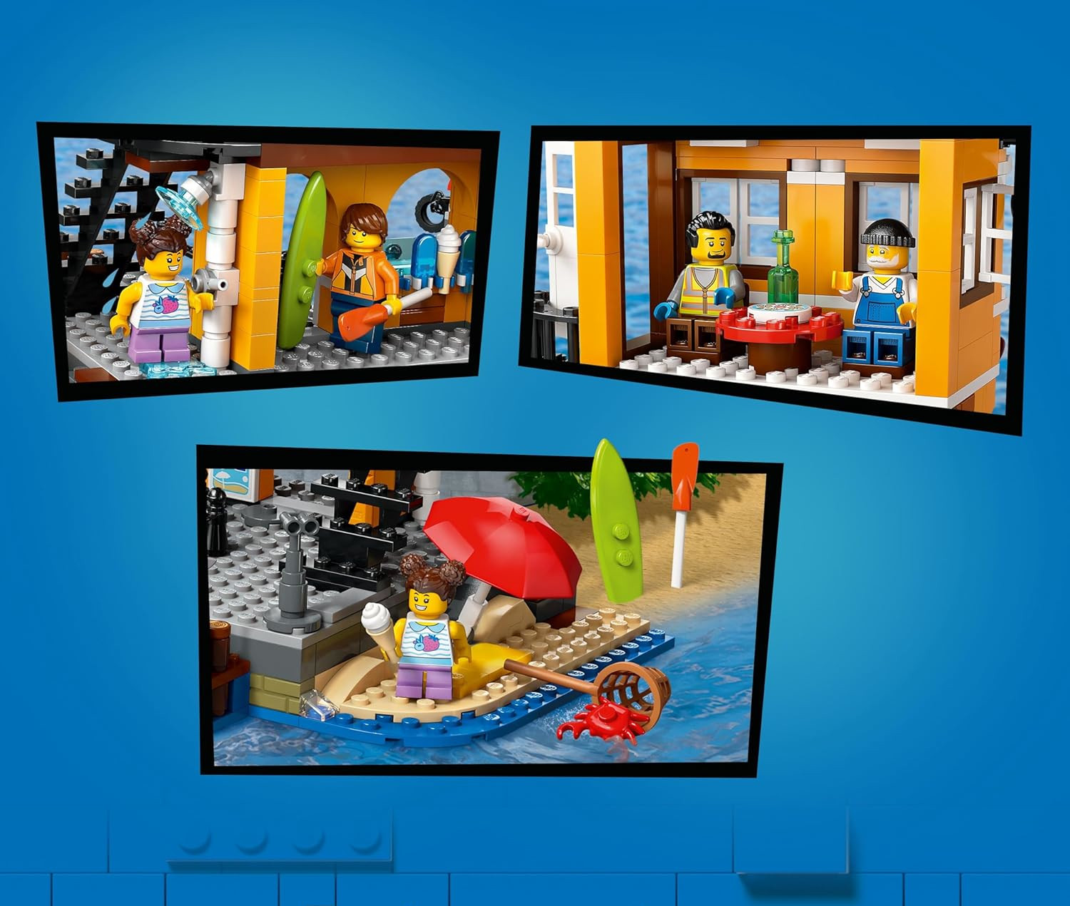 Конструктор LEGO City Seaside Harbor with Cargo Ship 1226 дет. - фото 11