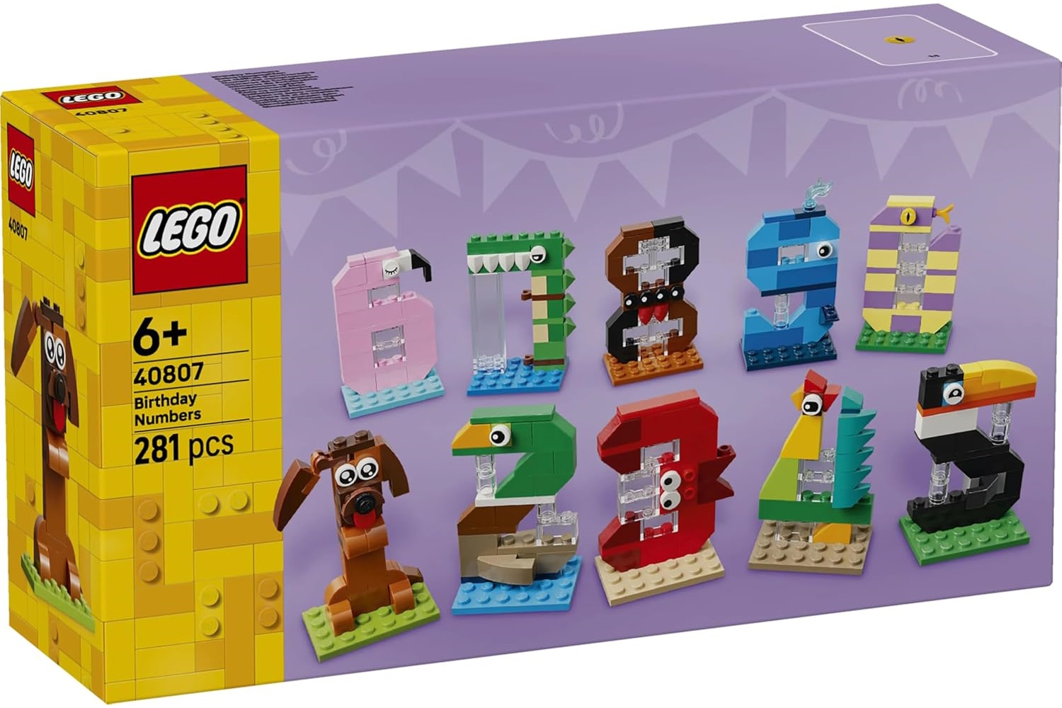Конструктор LEGO Creator Числа дня рождения 281 дет. - фото 6