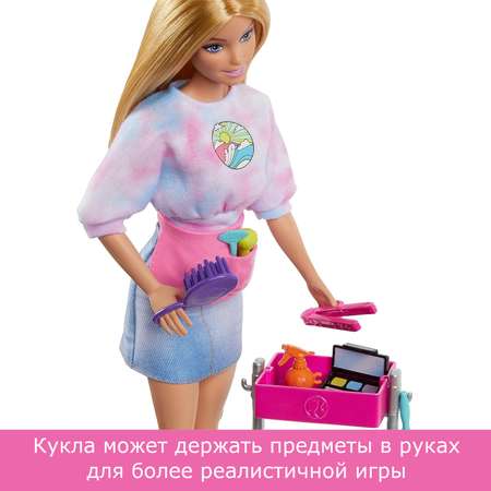 Кукла модельная Barbie Малибу Стилист