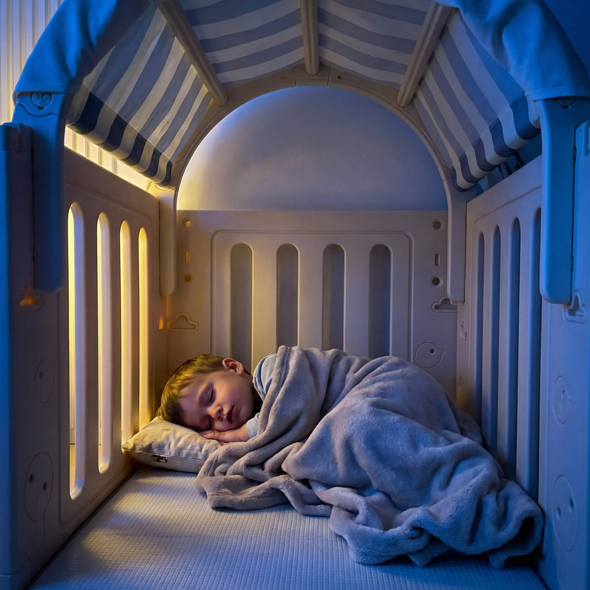 Домик UNIX Kids Ocean Grey для игр и отдыха - фото 17