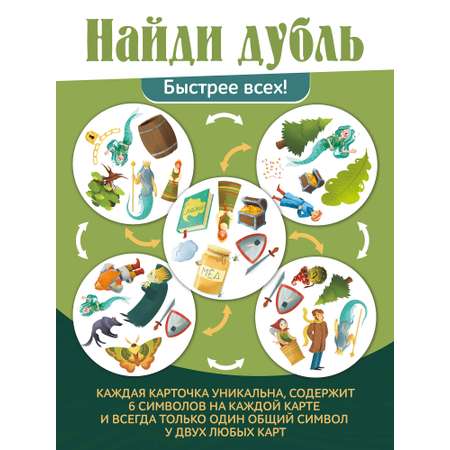 Настольная игра Нескучные игры Дубль Страна сказок