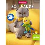 Мягкая игрушка BUDI BASA Басик с попугаем Лютиком
