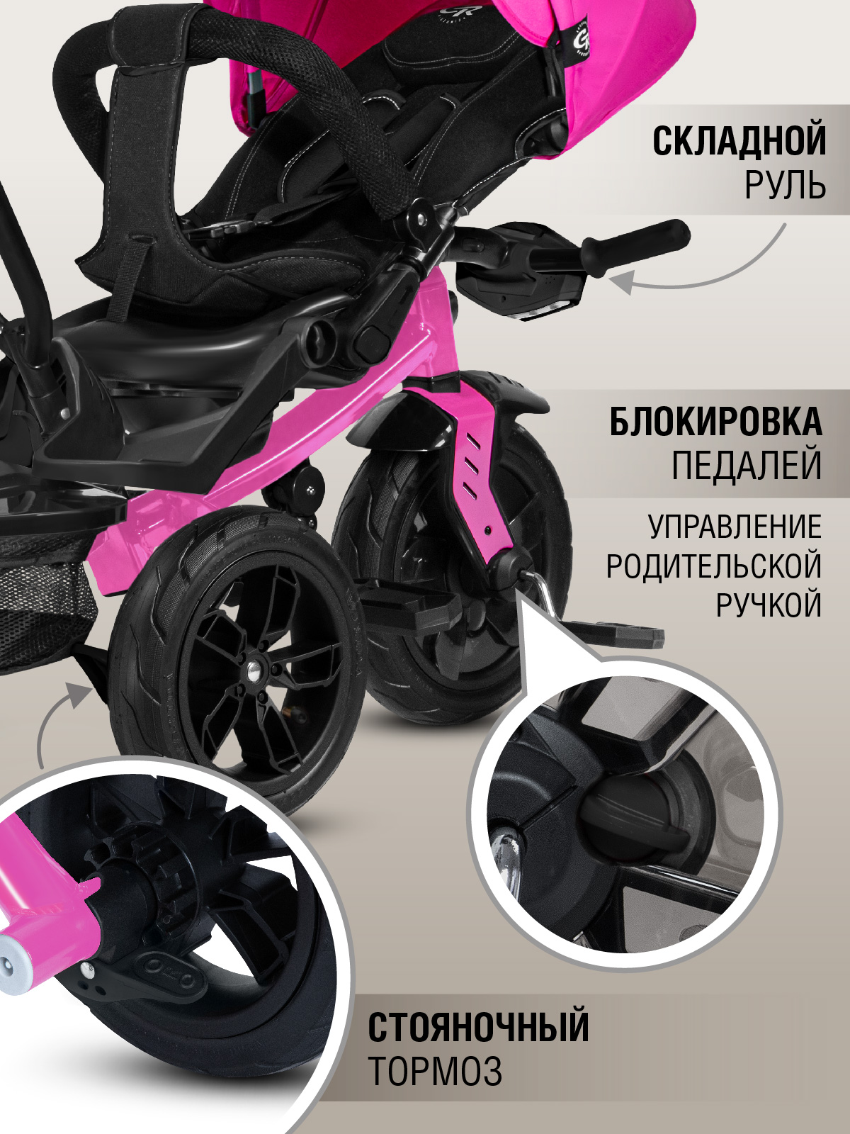 Трехколесный велосипед CITYRIDE - фото 10