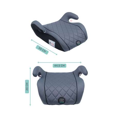 Автокресло Amarobaby Easy way 3 (22-36 кг) серый