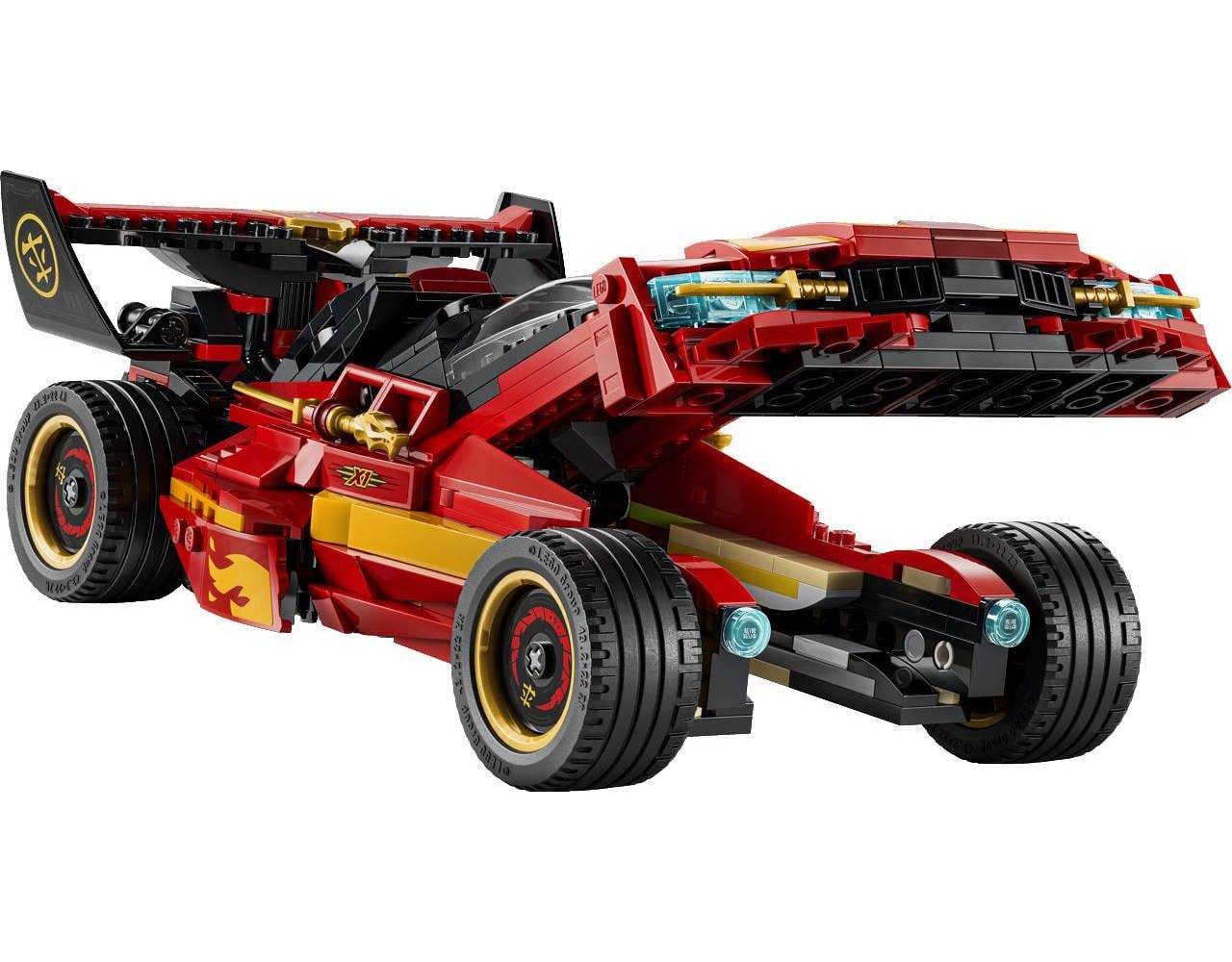 Конструктор LEGO NINJAGO Ниндзя-перехватчик Х-1 691 дет. - фото 3