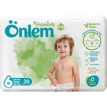 Подгузники Onlem для новорожденных 6 (15-23) 30 шт.
