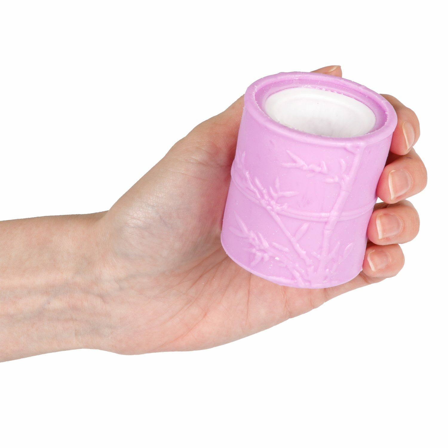Игрушка-антистресс 1TOY сквиш Бурундук фиолетовый - фото 2