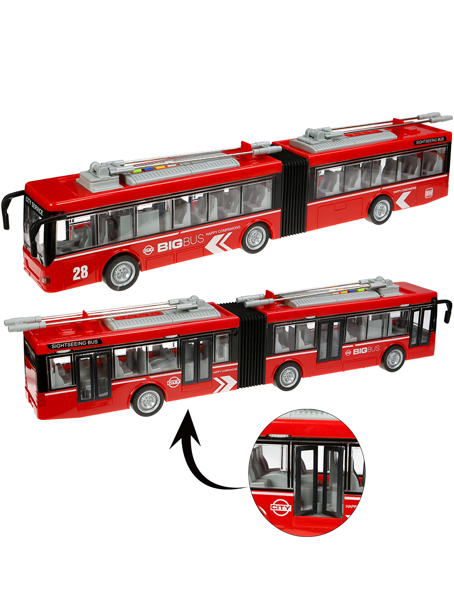 Троллейбус Рыжий кот 1:16 1964649 - фото 4