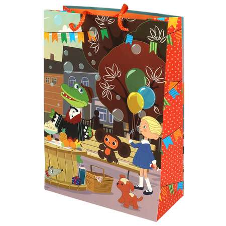 Пакет Чудо Праздник Союзмультфильм 22*31*10 130гр/м²