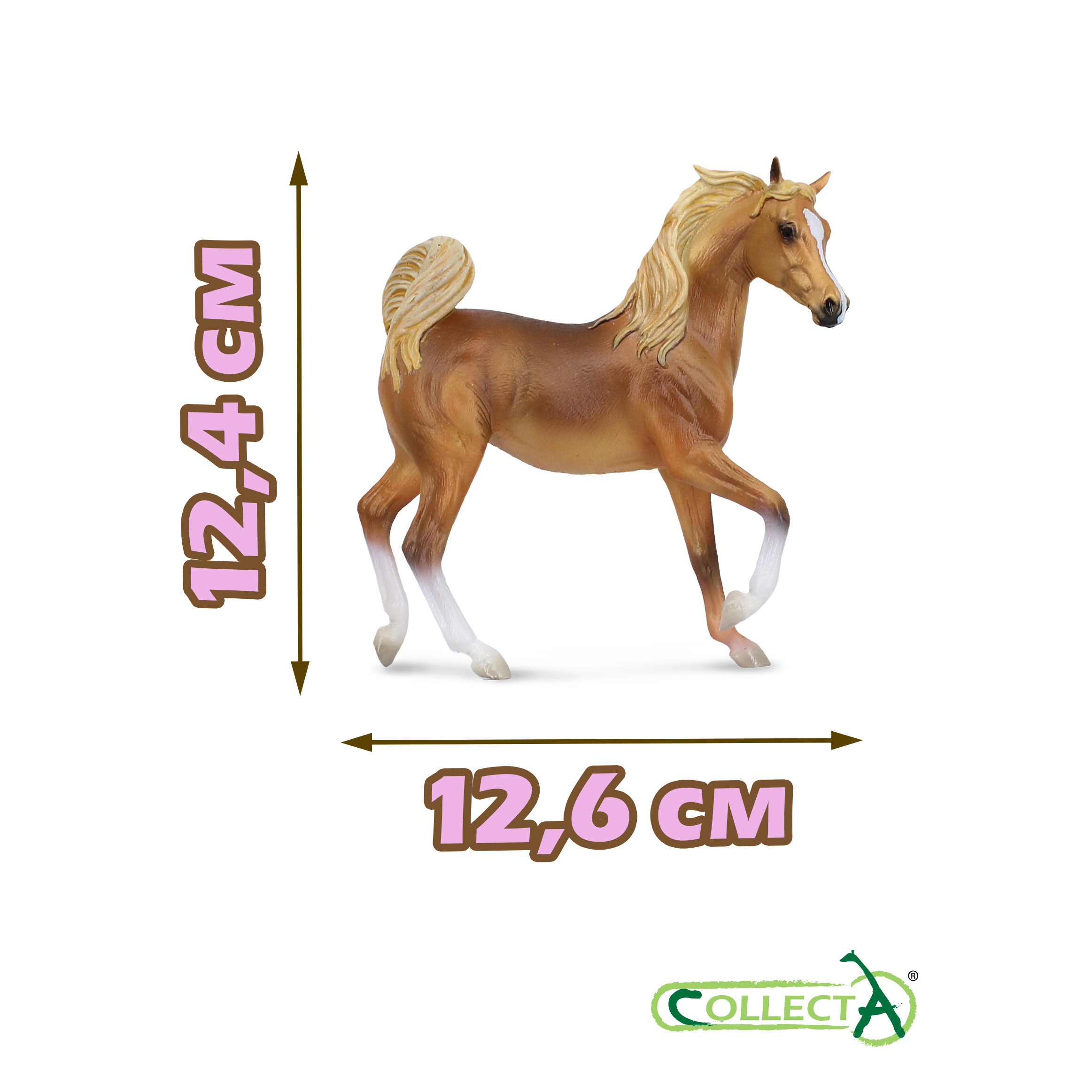 Фигурка Collecta Арабская кобыла золотой каштан - фото 2
