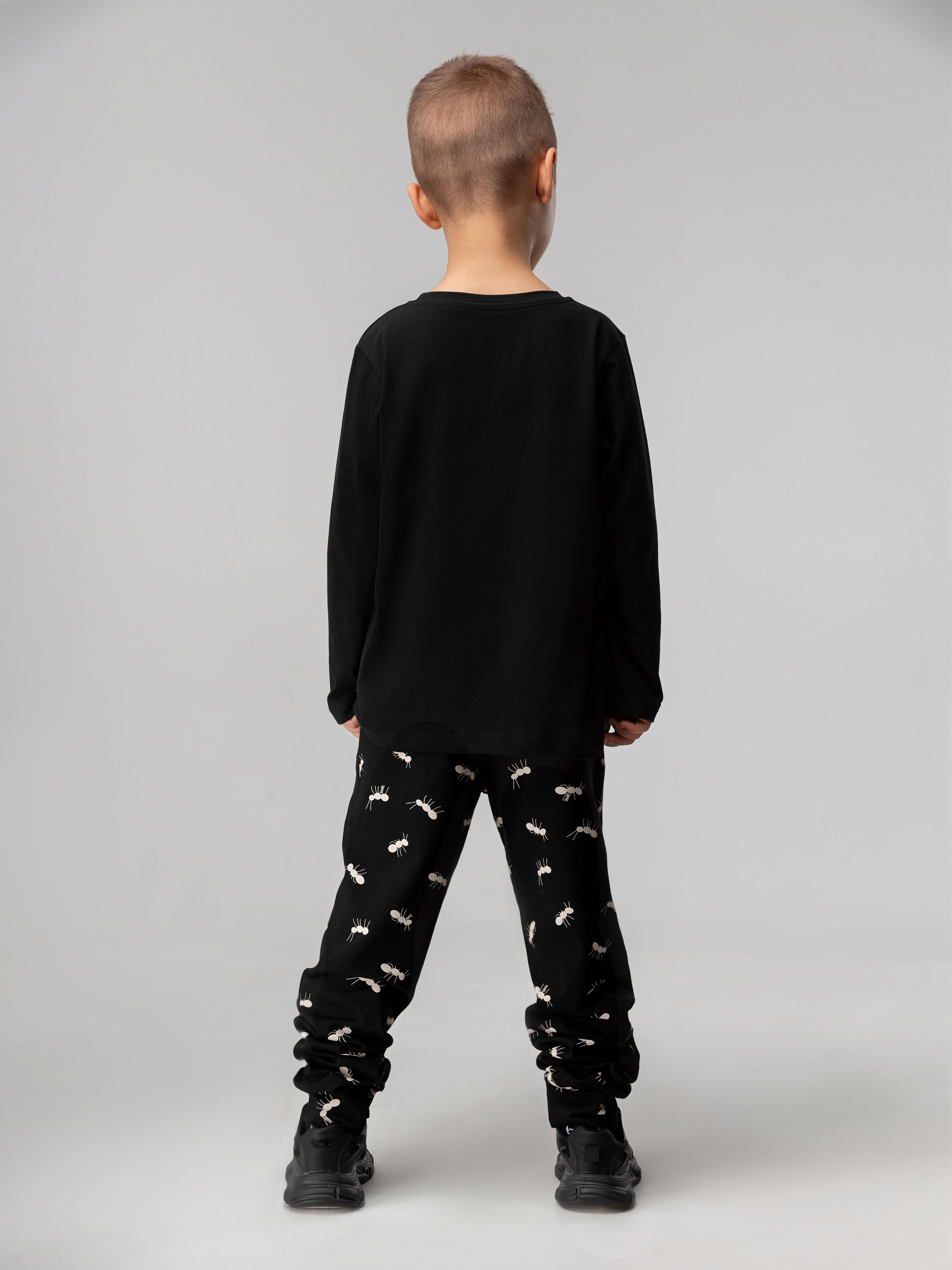 Брюки Bodo 6-360МU_черный (экрю) - фото 5