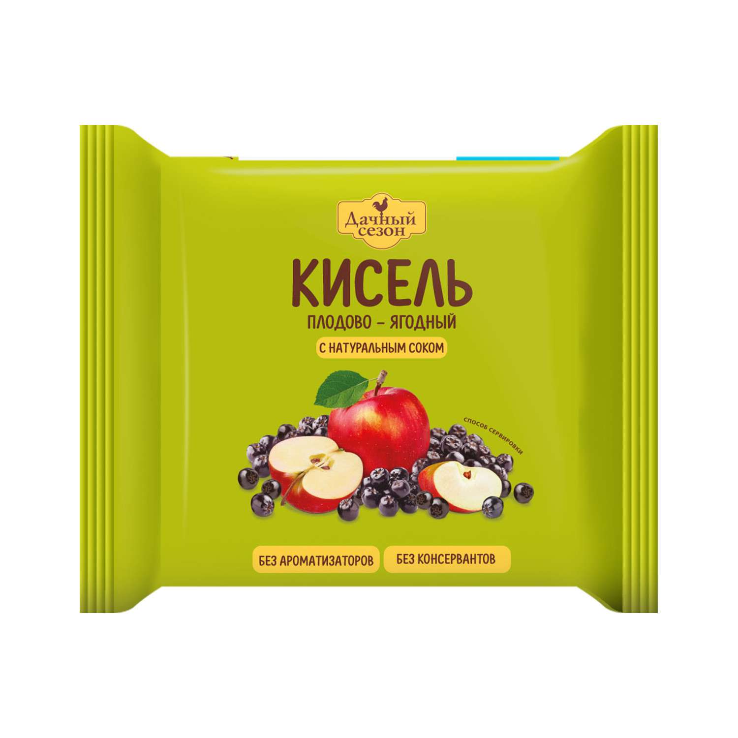 Кисель брикет Дачный сезон Плодово-ягодный 190г - фото 1