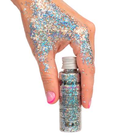 Блестки Glitter Things для макияжа маникюра рисования и декора Диско Диско