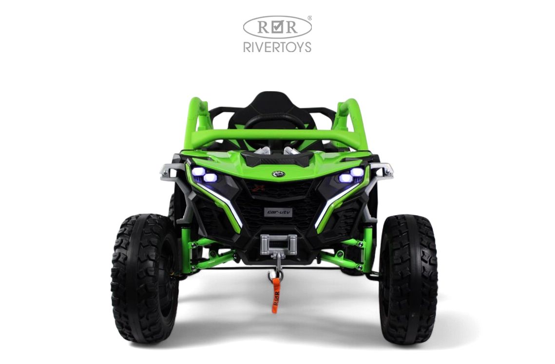 Электромобиль RIVERTOYS Z707ZZ-GREEN С пультом ДУ - фото 2
