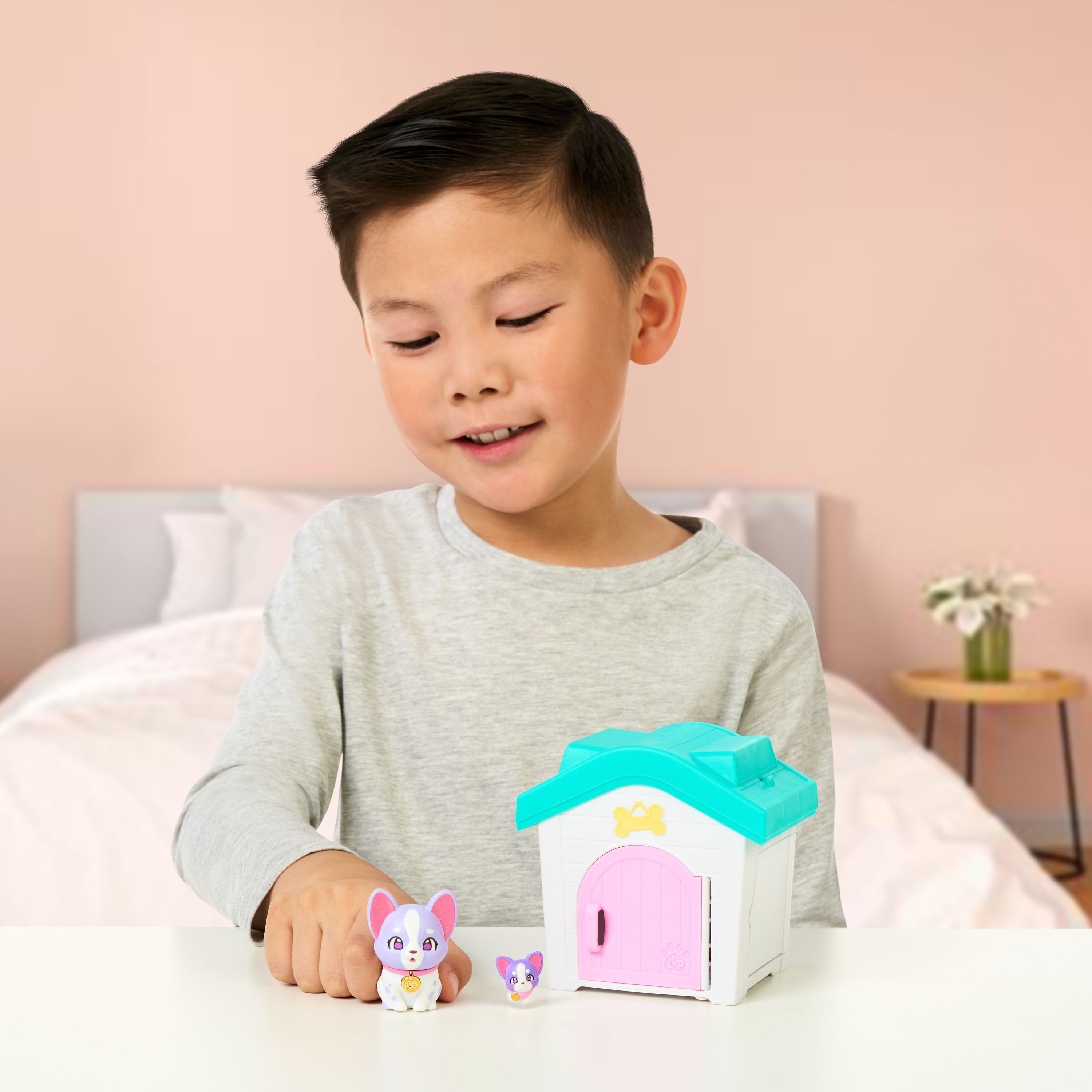 Игровой набор Moose cемья собачек в домике - фото 7