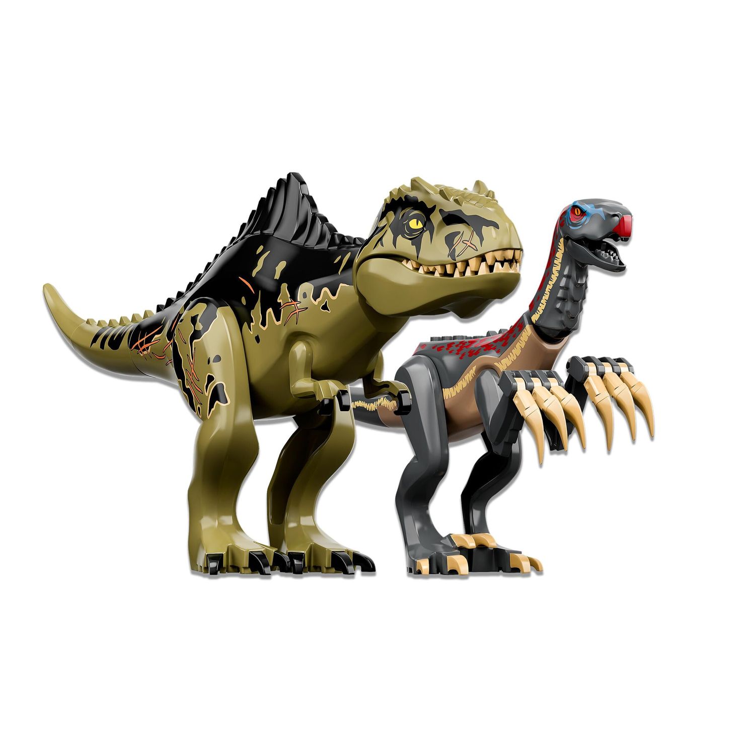 Конструктор LEGO Jurassic World Giganotosaurus Therizinosaurus блочный - фото 4