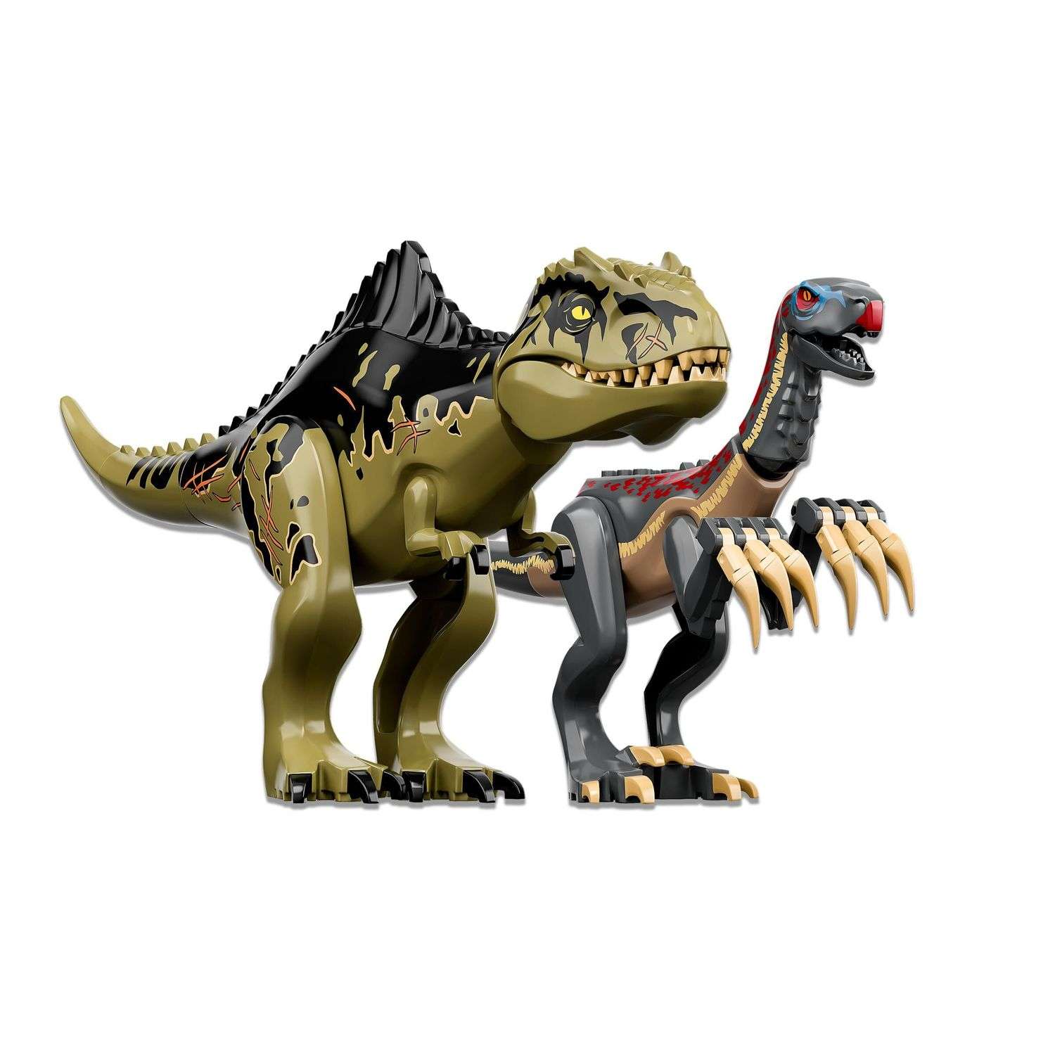 Конструктор LEGO Jurassic World Giganotosaurus Therizinosaurus 810 дет. - фото 4