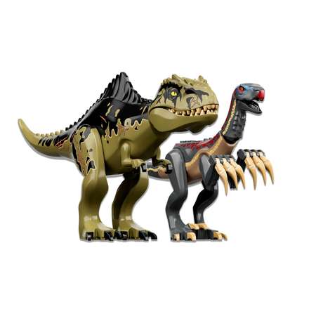 Конструктор LEGO Jurassic World Giganotosaurus Therizinosaurus блочный