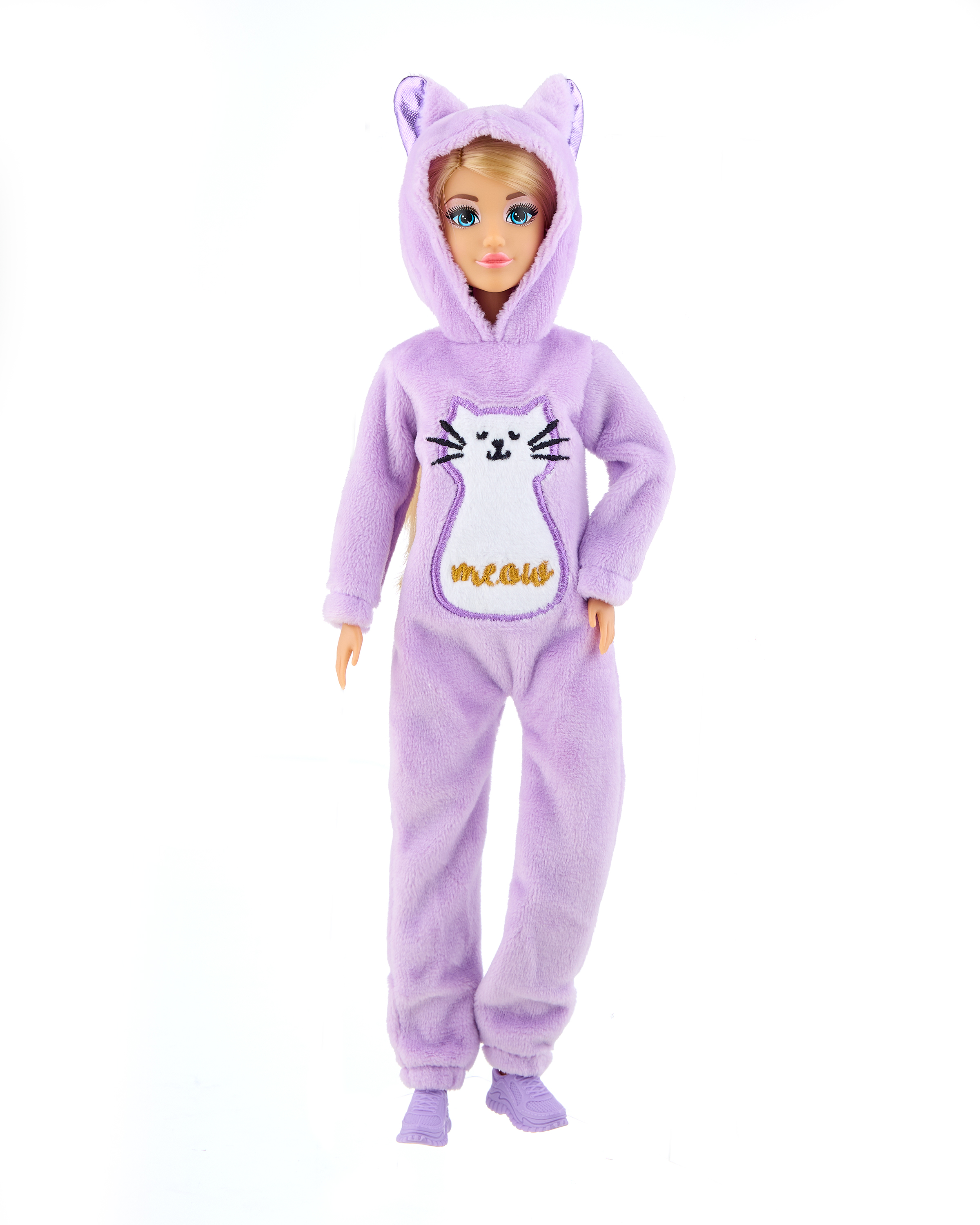 Изображение товара Кукла Demi Star Котик Нарядный кигуруми и расчёсываемые волосы Изображение товара Кукла Demi Star Котик Нарядный кигуруми и расчёсываемые волосы