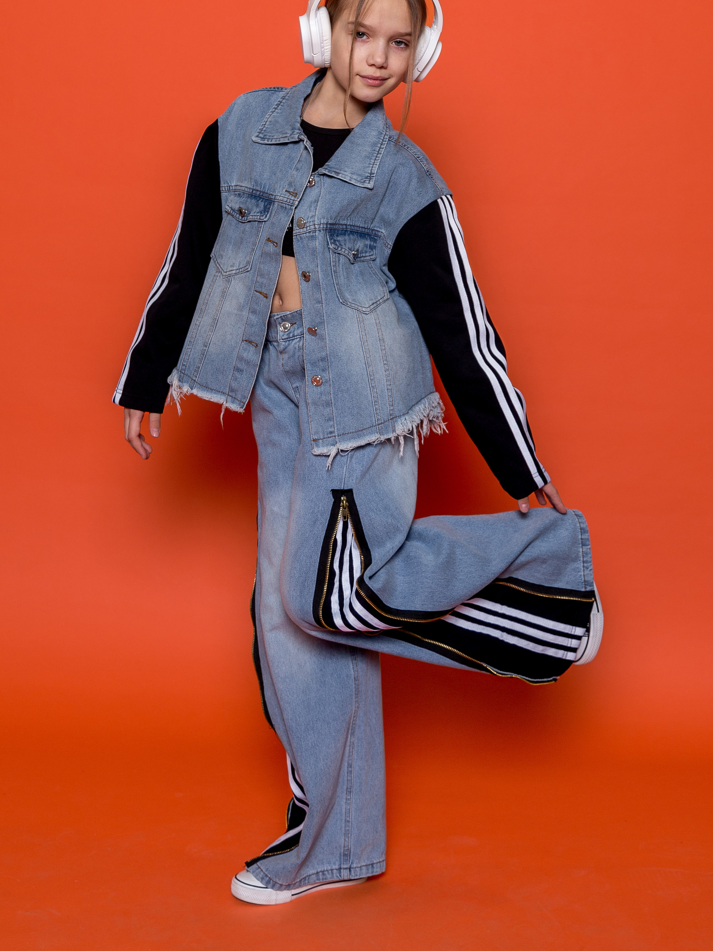 Джинсовая куртка и джинсы Tioka 348287161 - фото 13