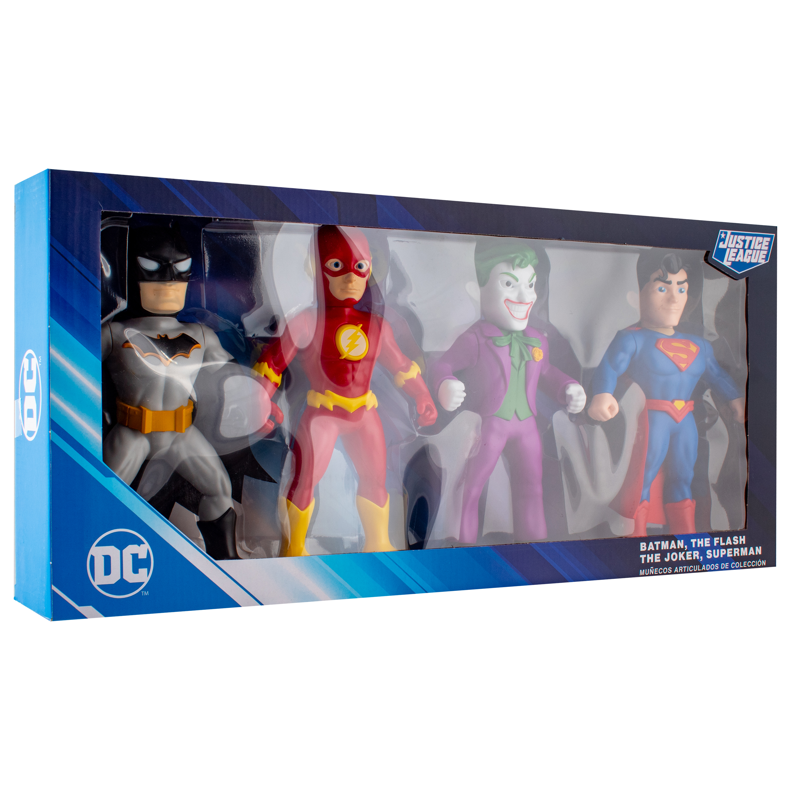 Набор фигурок KiddiePlay Бэтмен Супермен Флэш Джокер - фото 2