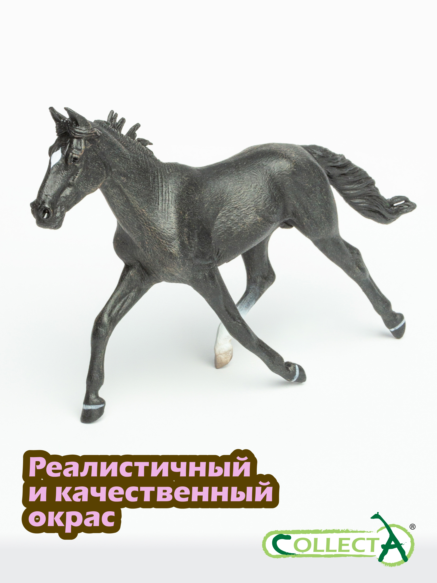 Фигурка Collecta Стандартбредный жеребец - фото 4
