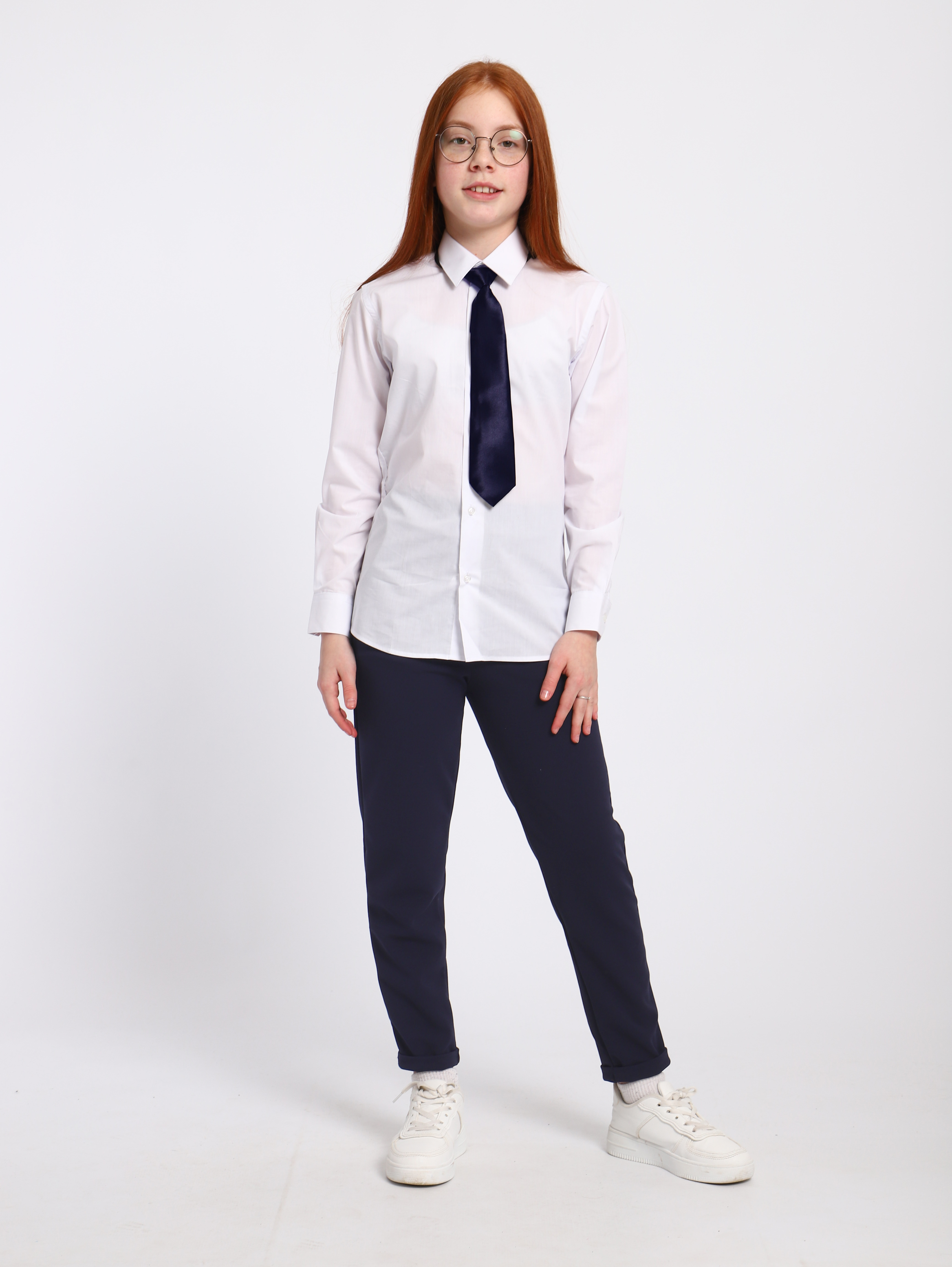 Брюки ЛАДОШКИ Брюки Мира синий - фото 5