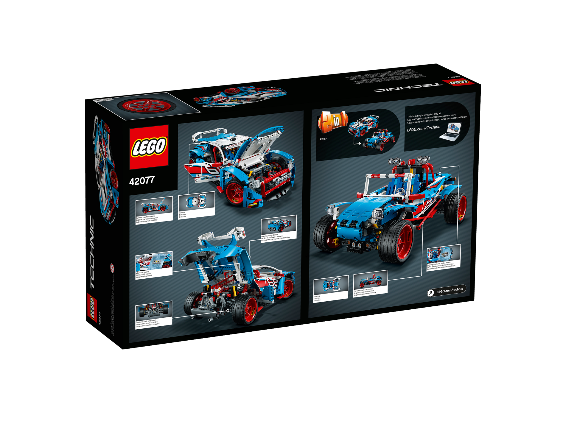 Конструктор LEGO Technic 42077 1005 дет. - фото 7