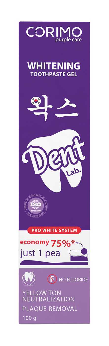 Зубной гель, зубная паста CORIMO без фтора Мята 100 г - фото 4