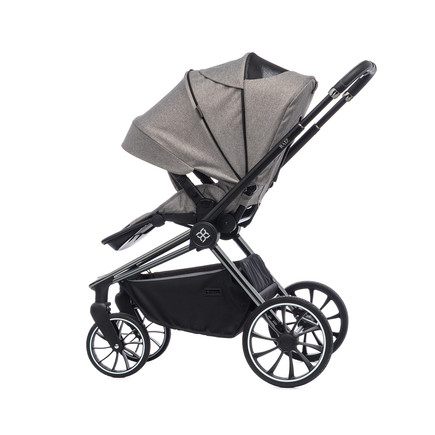 Коляска 2в1 Labala Raiz Light grey - фото 11