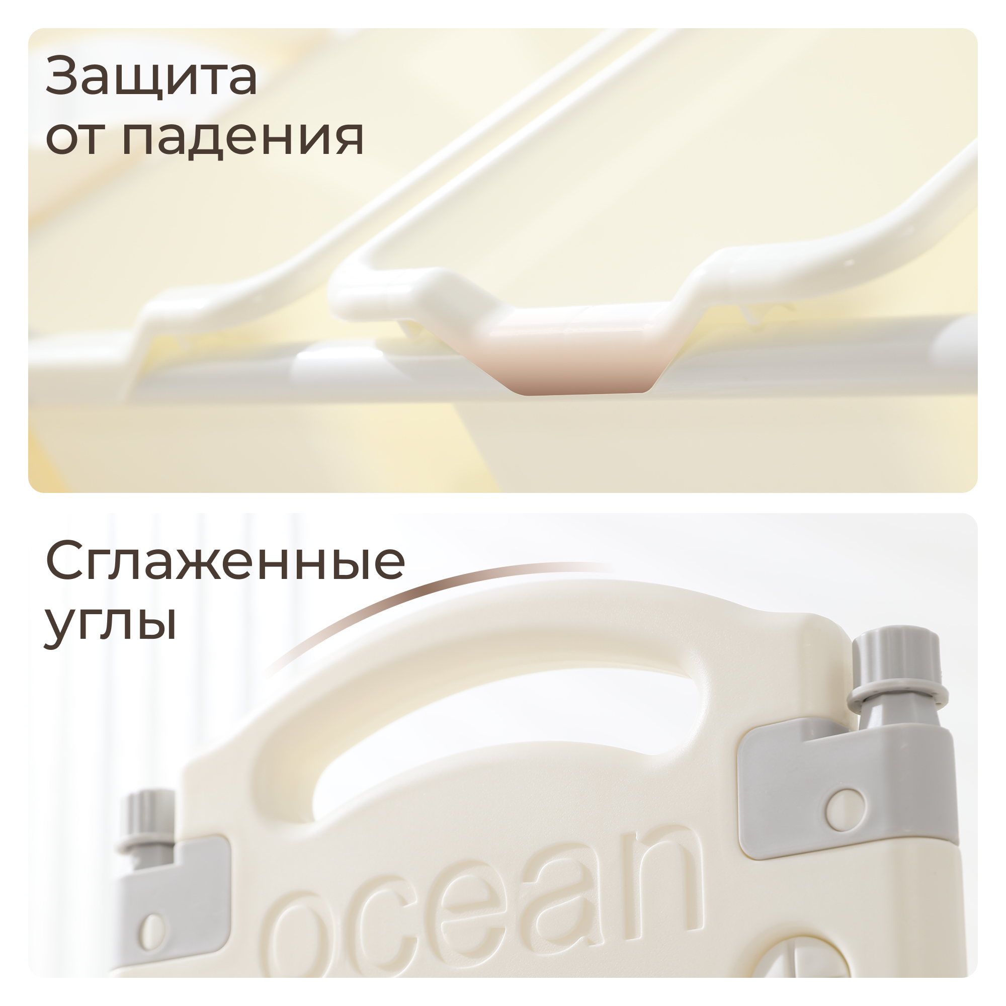 Стеллаж для игрушек UNIX Kids Ocean в детскую пластиковый 10 ящиков - фото 6