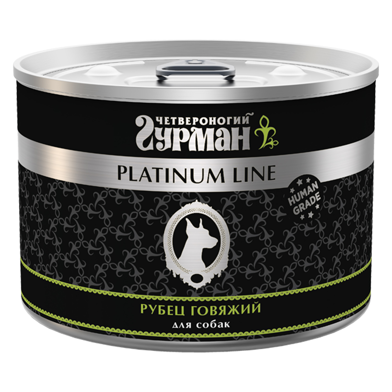 Корм для собак Четвероногий Гурман Platinum line Рубец говяжий 525г - фото 1
