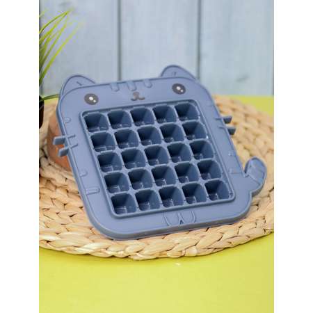 Лоток для льда iLikeGift Kitty blue