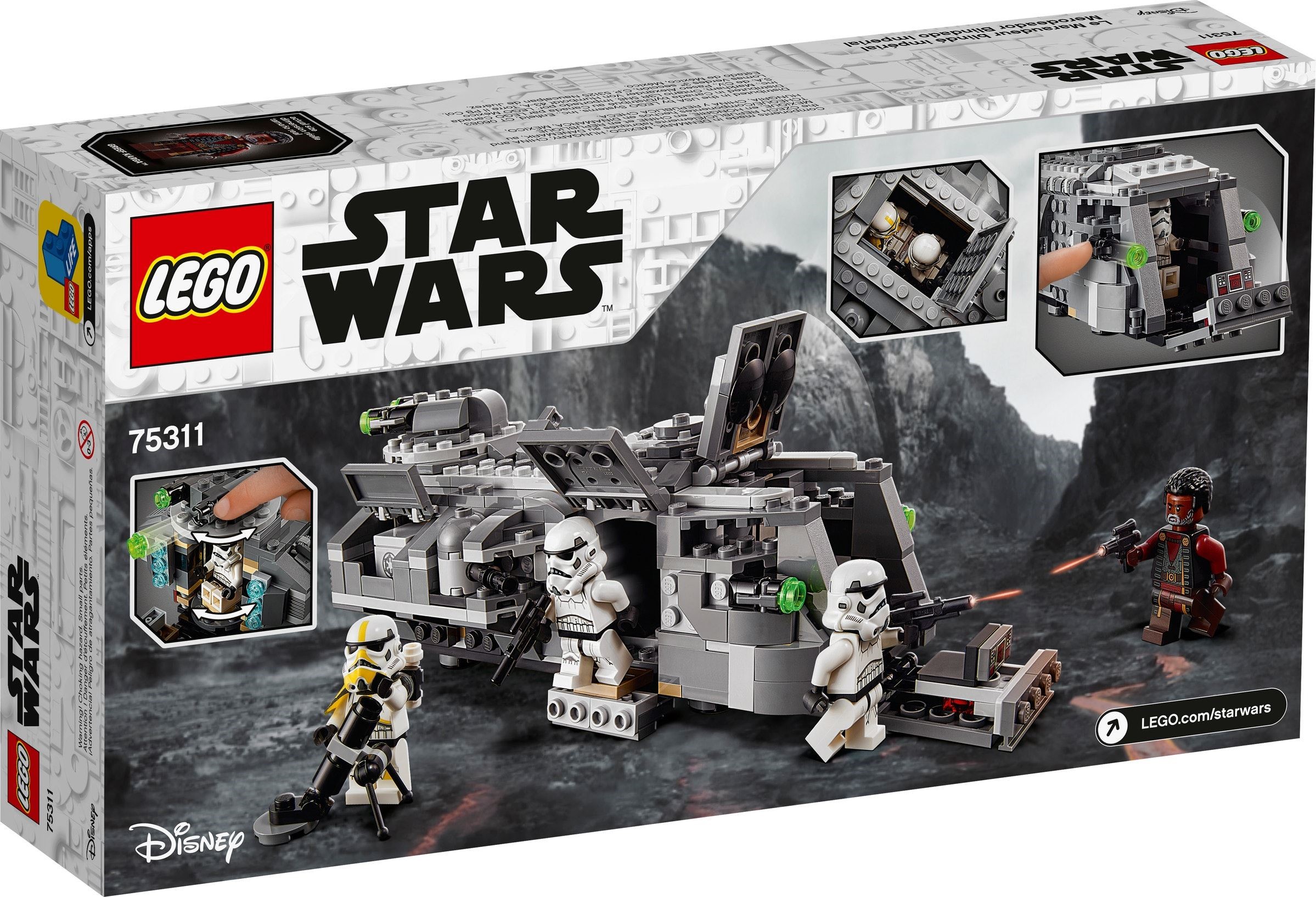 Конструктор LEGO Star Wars Имперский «Мародер» 75311 478 дет. - фото 11