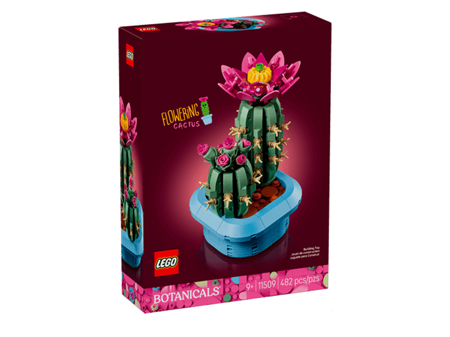 Конструктор LEGO Botanicals Цветущий кактус 482 дет. - фото 5