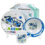 Набор детской посуды Daniks Крутой гонщик C622 3 предмета керамика