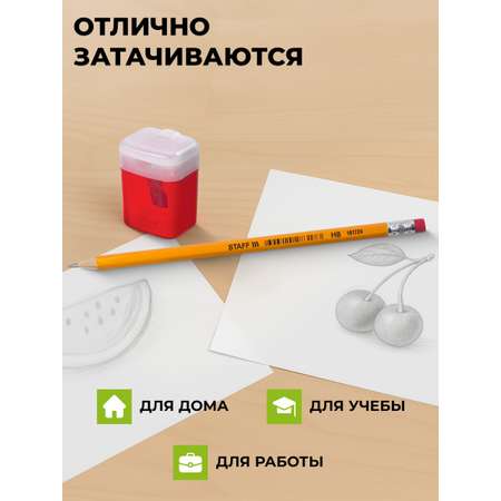 Карандаши чернографитные Staff 1 шт.