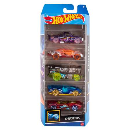Автомобиль Hot Wheels Набо X-Raycers 5 машинок